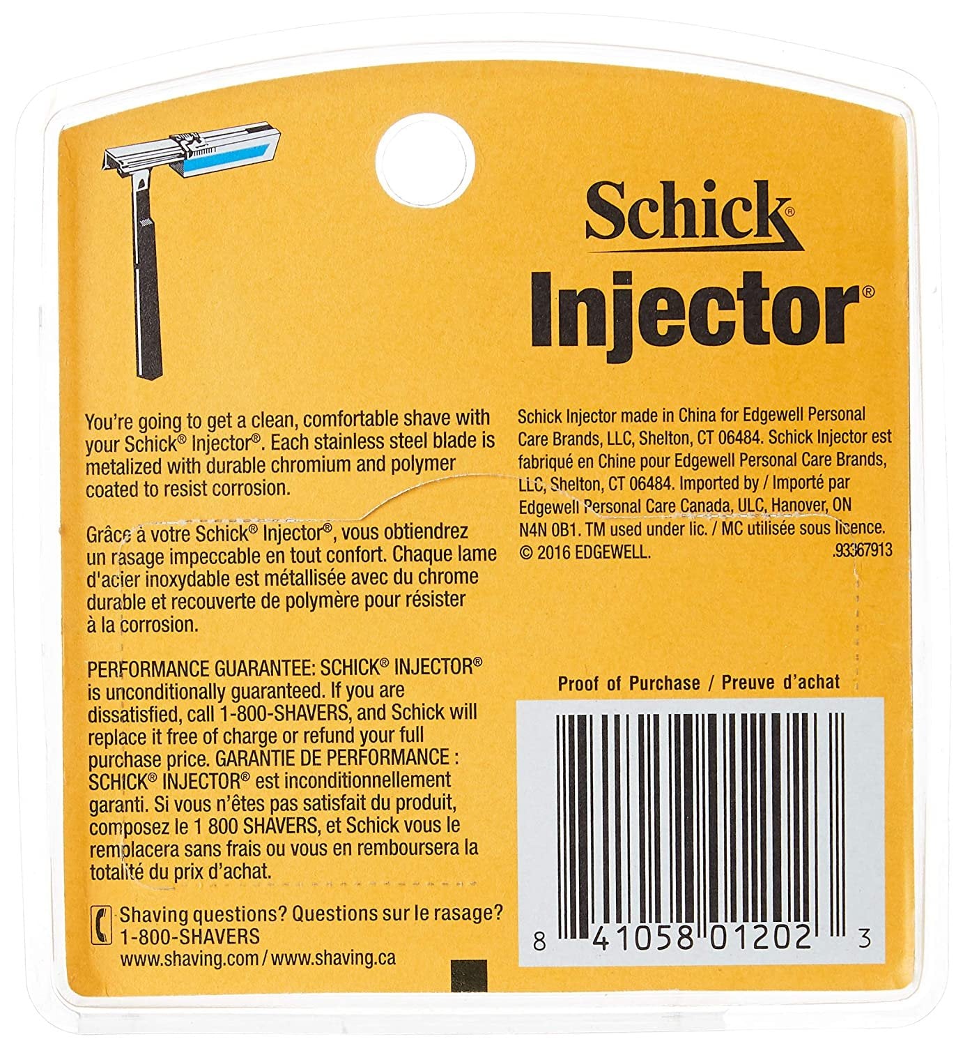 Schick Inject Plus Chrom Size 7ct Schick Injector Plus Chromium Blades 7ct Pkg