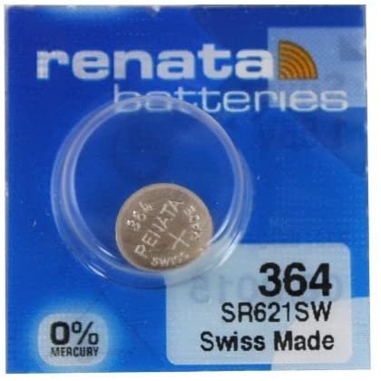 Renata 364 Watch Battery 364 (Sr621Sw)