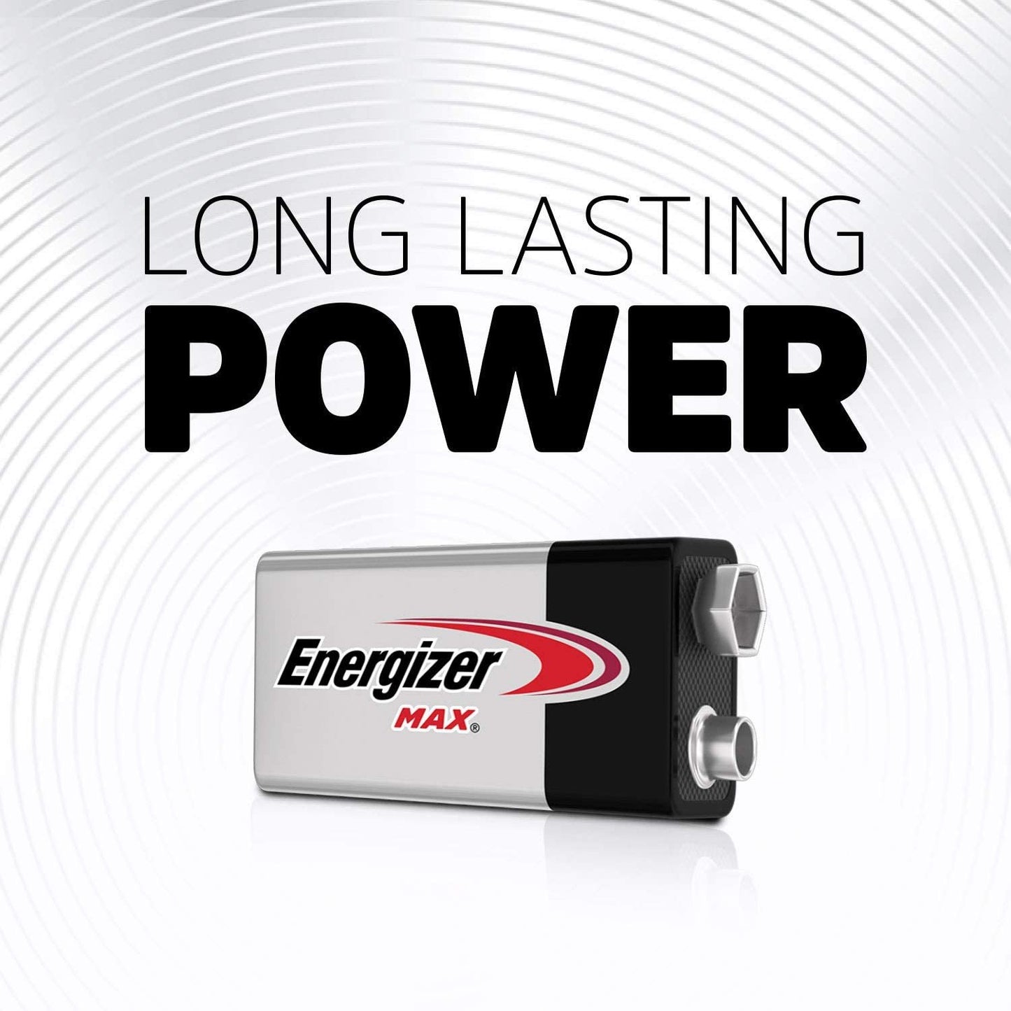 Energizer Max 9V Batteries, Premium Alkaline 9 Volt Batteries (1 Battery Count)