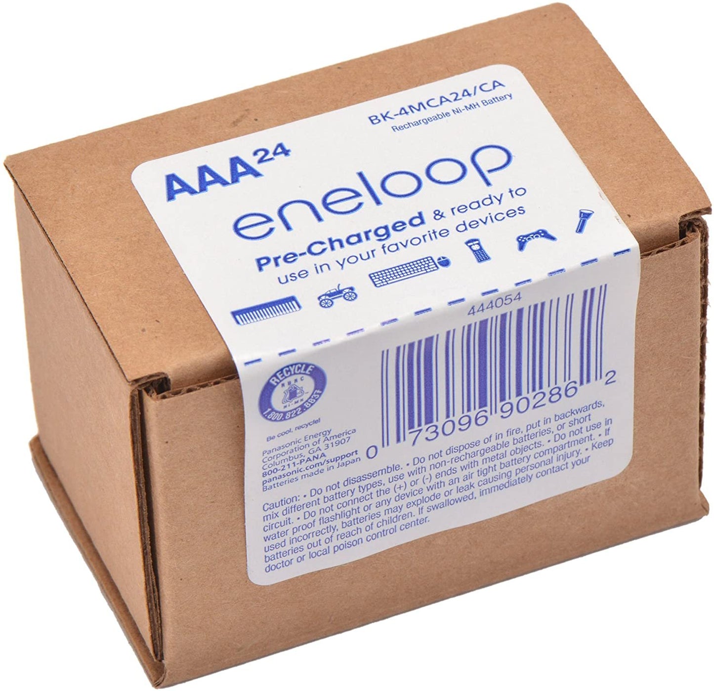 Panasonic eneloop, Pre-Charged Rechargeable Batteries