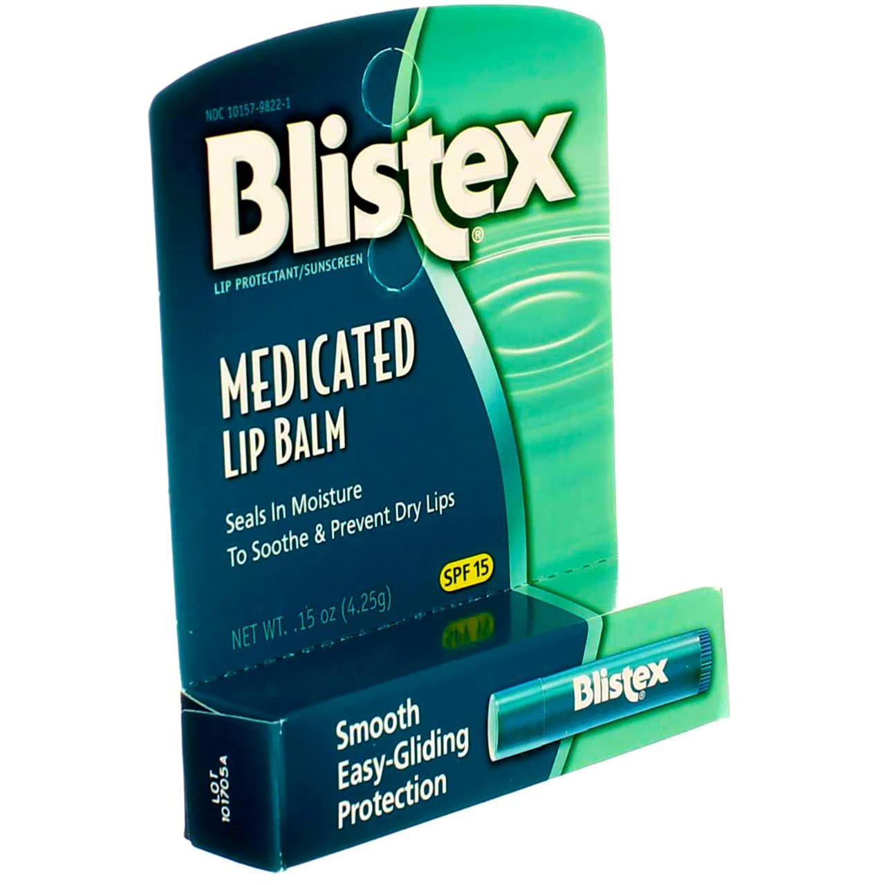 Blistex Medicated Lip Balm, SPF 15 - 0.15 Ounces