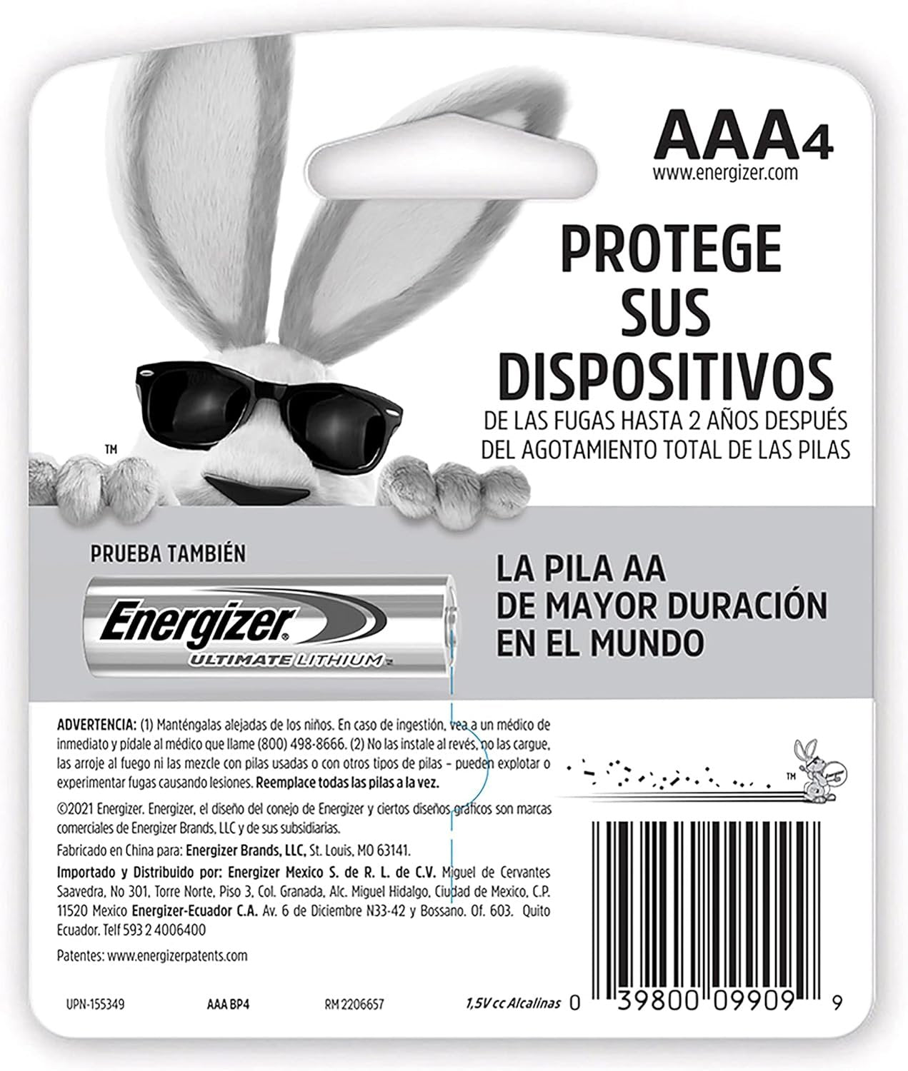 Energizer MAX AAA Batteries, Designed to Prevent Damaging Leaks (4 Pack)