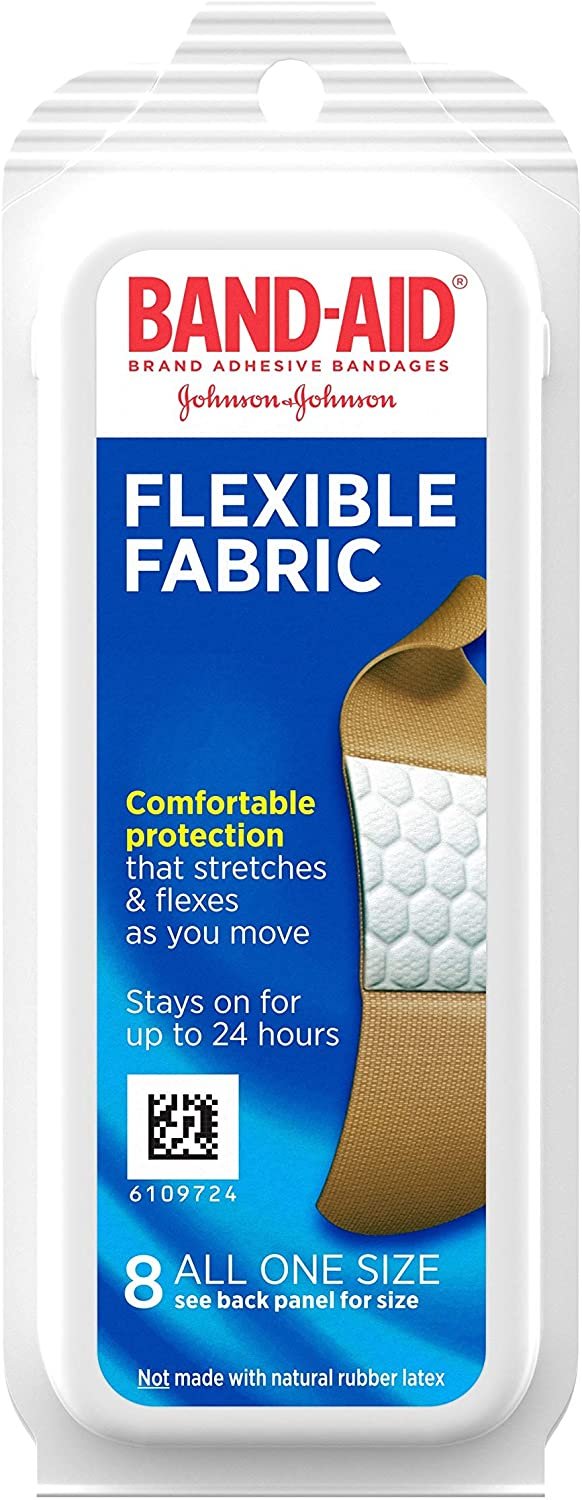 Band-Aid Brand Adhesive Bandages Flexible Fabric