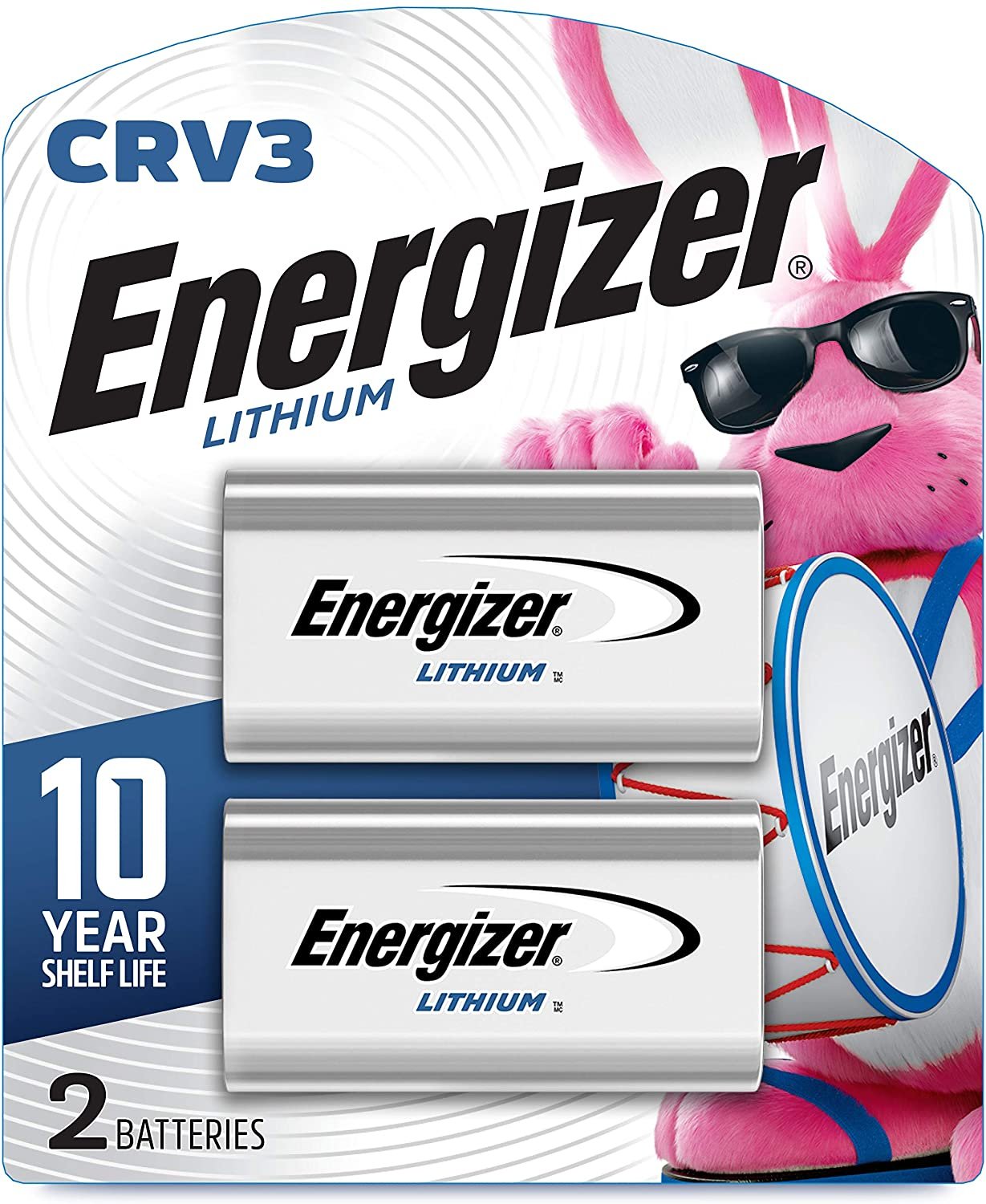 Energizer CRV3 Lithium Photo Batteries (2 Battery Count)