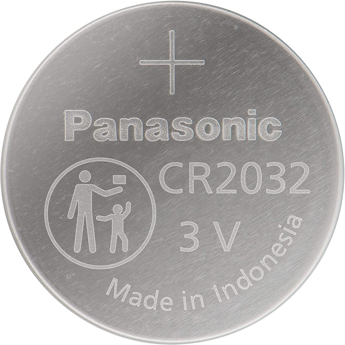 Panasonic One (1) Twin Pack (2 Batteries) CrCR2032 Lithium Coin Cell Battery 3V Blister Packed