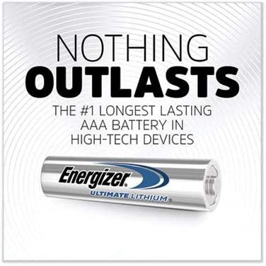 Energizer Ultimate Lithium Battery 4 Pack Model L92SBP-4