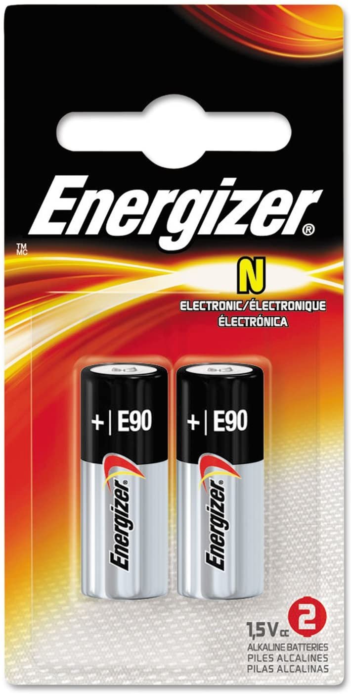 Energizer E90BP2 Alkaline Battery,"N" Size, 2/PK