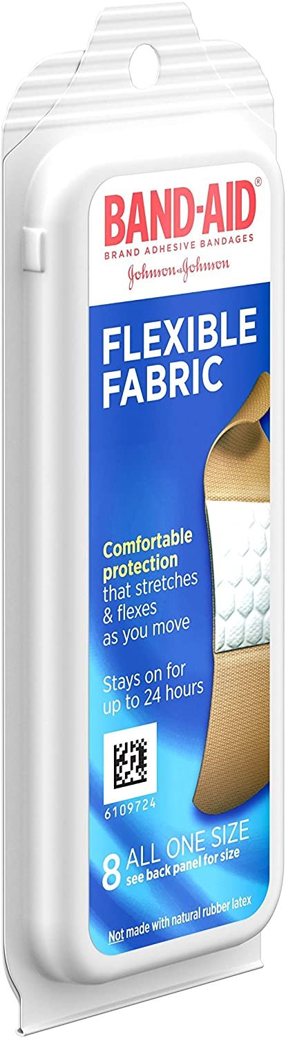 Band-Aid Brand Adhesive Bandages Flexible Fabric