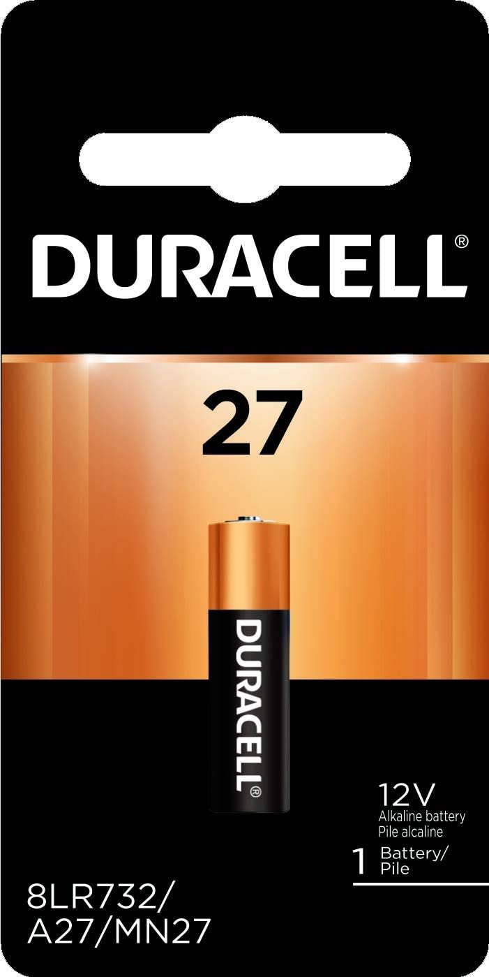 Duracell - 27 Alkaline Batteries - long lasting, 12 Volt specialty battery for household and business - 1 count