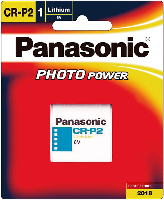 Panasonic Lithium 6V Photo Power Battery CR-P2 CRP2