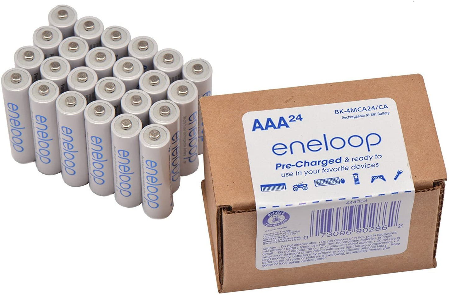 Panasonic eneloop, Pre-Charged Rechargeable Batteries